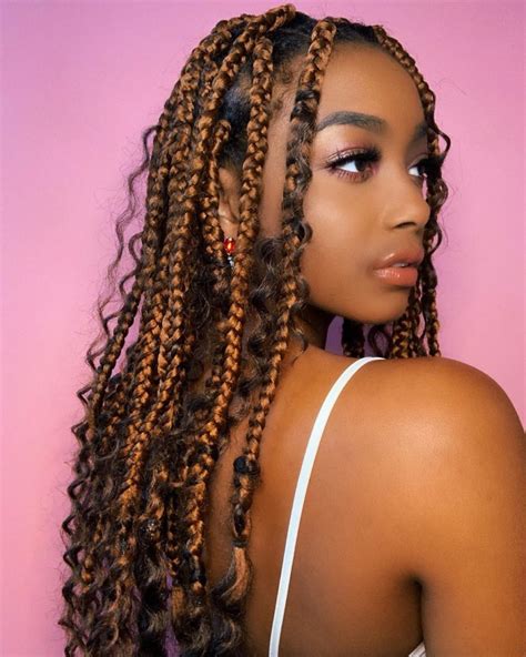 goddess braids on natural hair|shoulder length goddess braids.